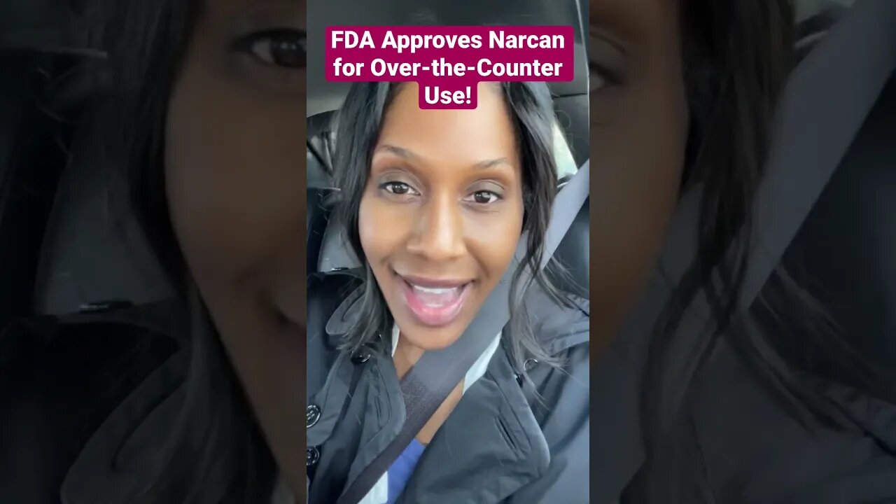 FDA Approves Narcan for Over-the-Counter Use! 🙏🏾 #shorts