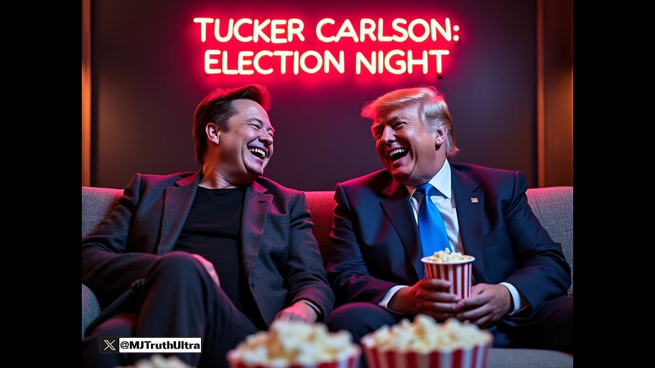 Tucker Carlson Live with Donald Trump from Mar-A-Lago - WATCH PARTY! 11.5.2024