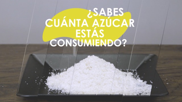 ¿Sábes cuanta azúcar estas consumiendo?