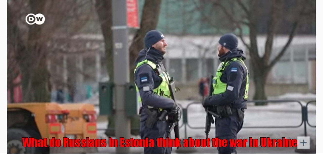 What do Russians in Estonia think about the war in Ukraine