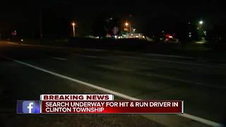 Police search for deadly hit-and-run driver in Clinton Township