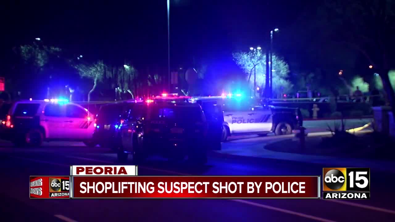 Peoria police investigating officer-involved shooting near Walmart