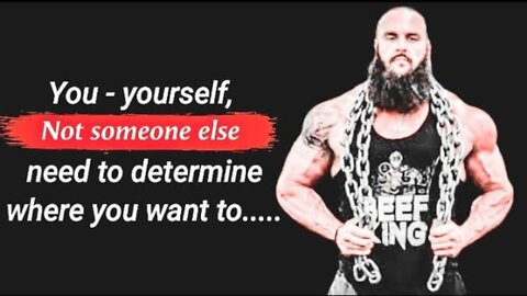 Braun Stroman Motivational quotes