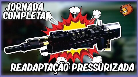 DESTINY 2 │ JORNADA COMPLETA DO SEGUNDO CATALIZADOR DA REVISAO ZERO