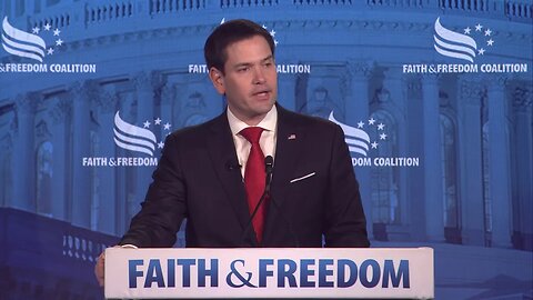 Rubio Addresses Faith & Freedom Coalition's Road to Majority 2018 Conference