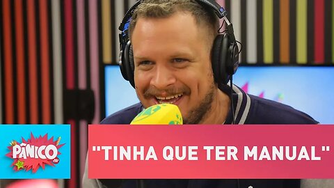 Emílio tira sarro dos búzios: "tinha que ter manual"