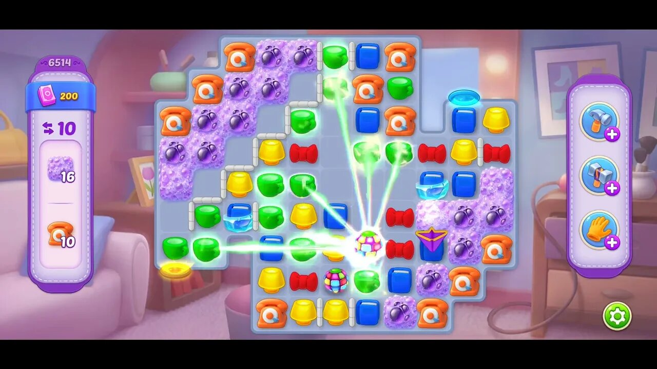 Playrix Homescapes Gameplay Walkthrough Level 6514