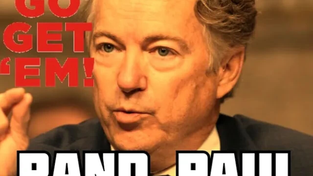 'Not Yours To Give ' Rand Paul Gives GREAT Speech