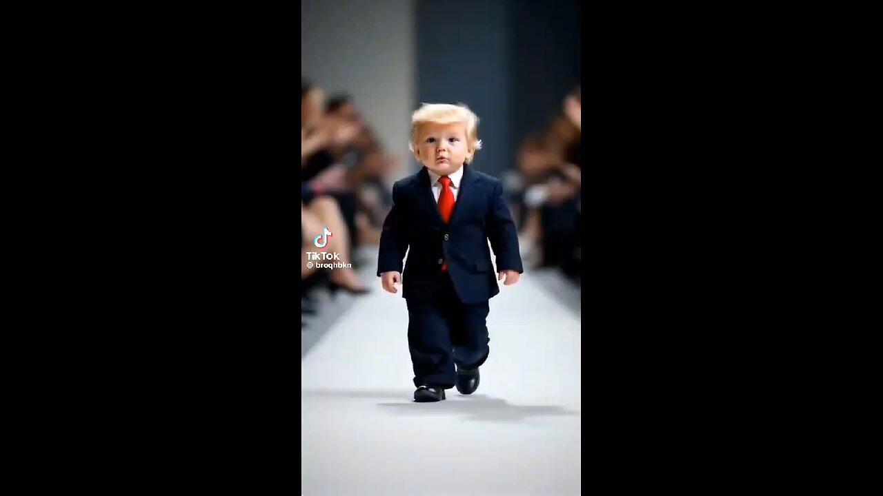 Donald Trump in kids fashion show #shorts#song#dance#funny#comedy#cute#