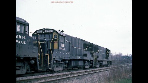 P&LE with ladle cars at BeaverFalls