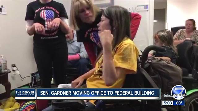 Sen. Cory Gardner moving Denver office after protest arrests