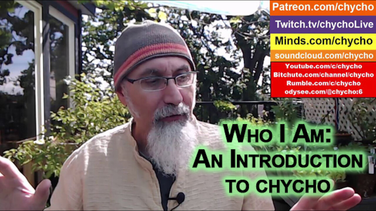 Who I Am: An Introduction to chycho and My Work Online for the Last 16 Years, Blogging Since 2005