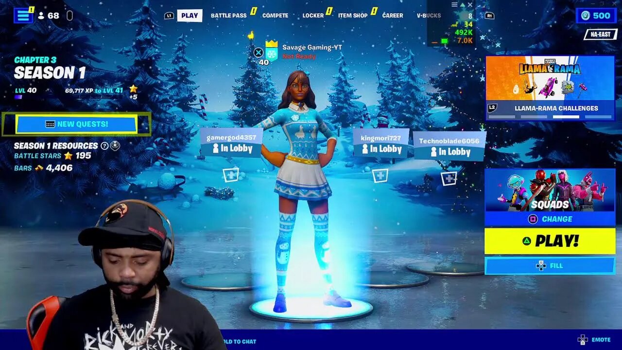 SAVAGE GAMING-YT LIVE FORTNITE