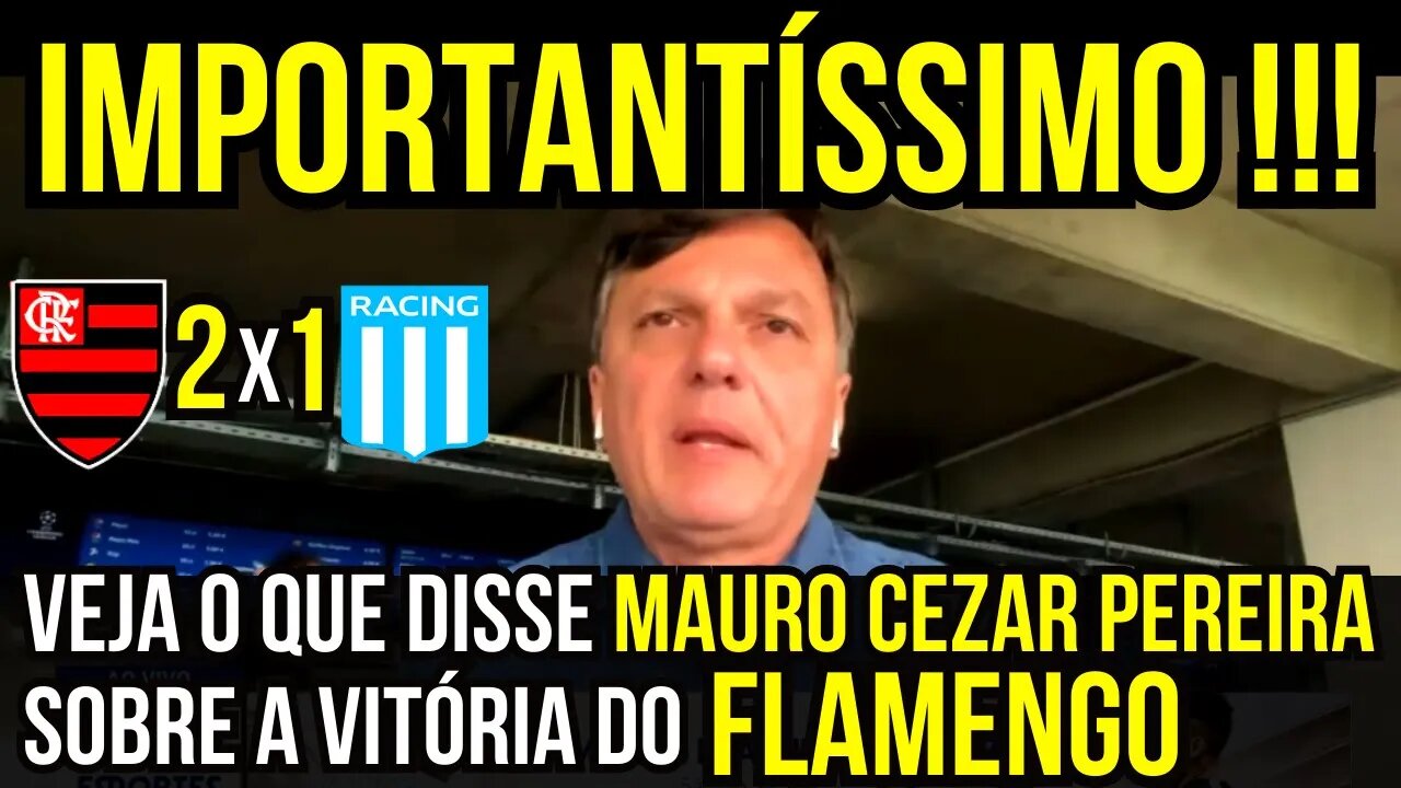 IMPORTANTÍSSIMO!!! MAURO CEZAR FALA TUDO SOBRE A VITÓRIA DO FLAMENGO É TRETA!!! NOTÍCIAS DO FLAMENGO