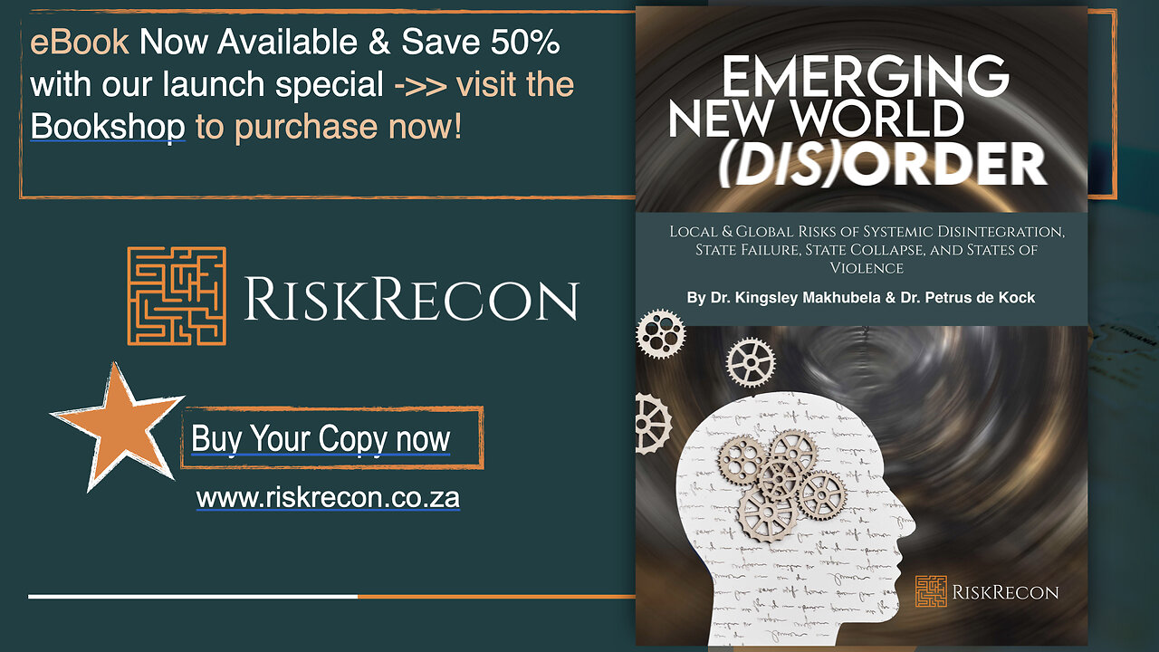 Emerging New World (dis)Order - RiskRecon eBook launch announcement