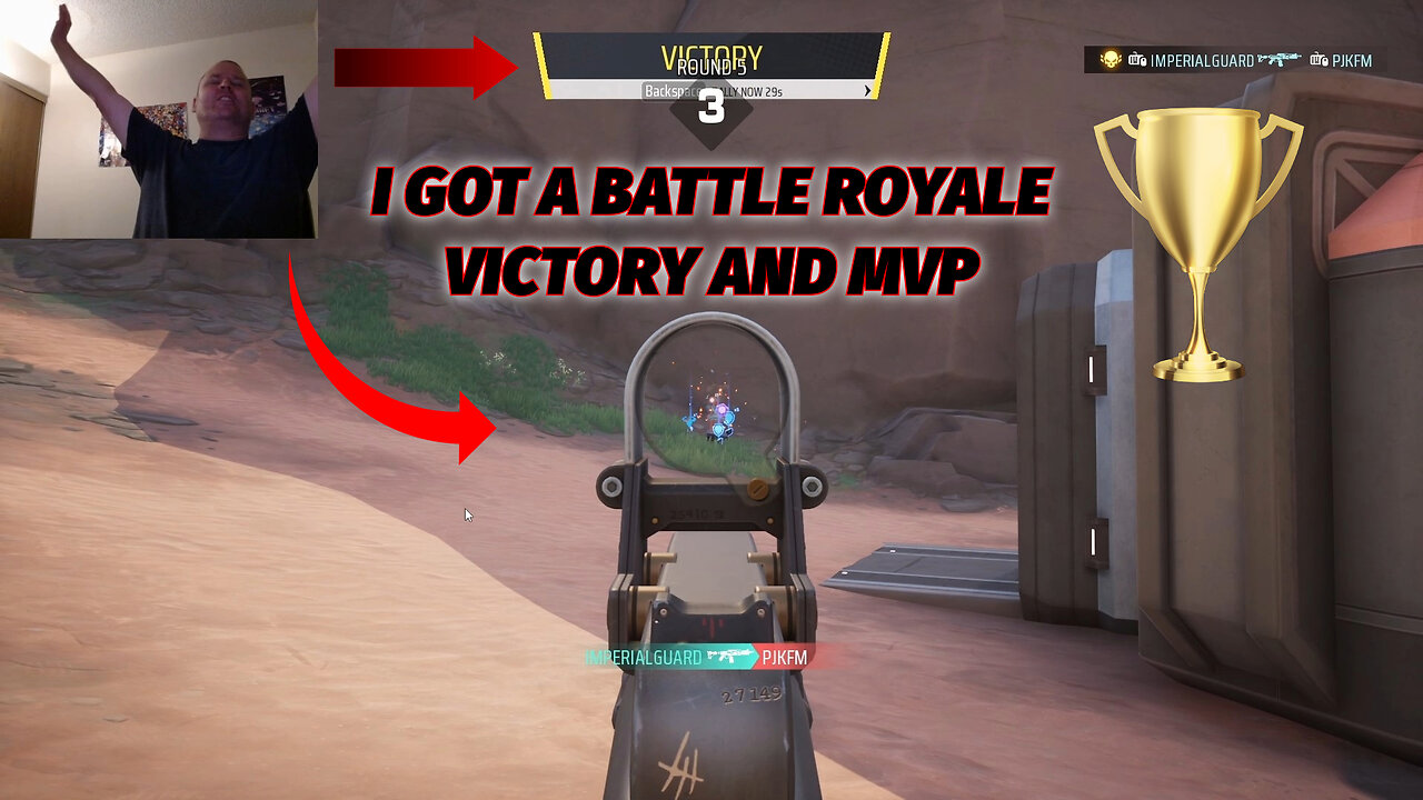 I GOT A BATTLE ROYALE VICTORY AND MVP