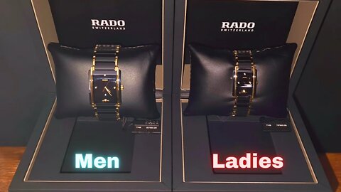 Rado Integral with Diamonds for Men and Ladies