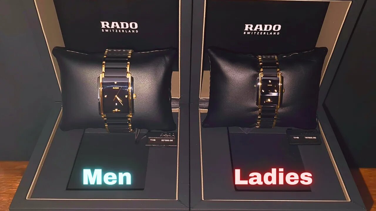 Rado Integral with Diamonds for Men and Ladies