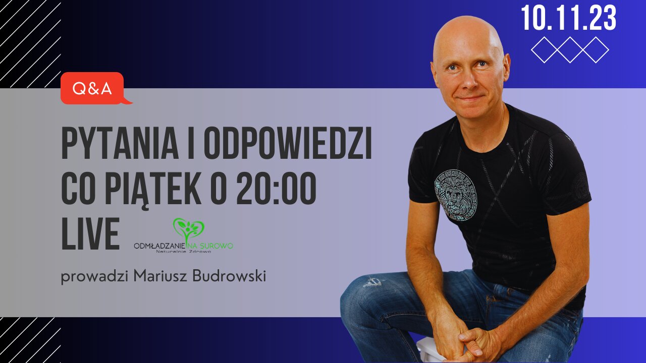 Q&A 11.11.2023 #nadciśnienie, #rak, #bólnerek, #pasożyty, #anemia, #tłuszczaki, #płaskostopie, #MS