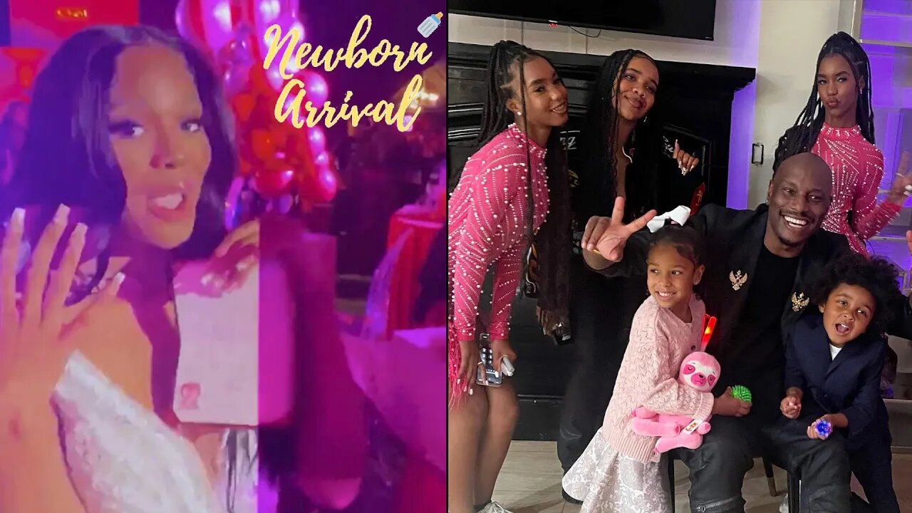 Tyrese Host Daughter Shayla's Sweet 16 B-Day Party At His L.A. Mansion! 🎉
