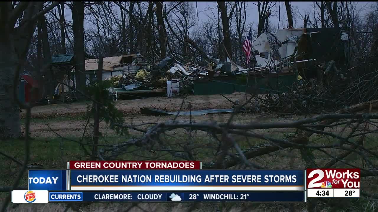 State, Cherokee Nation declare 'state of emergency' after tornado damage