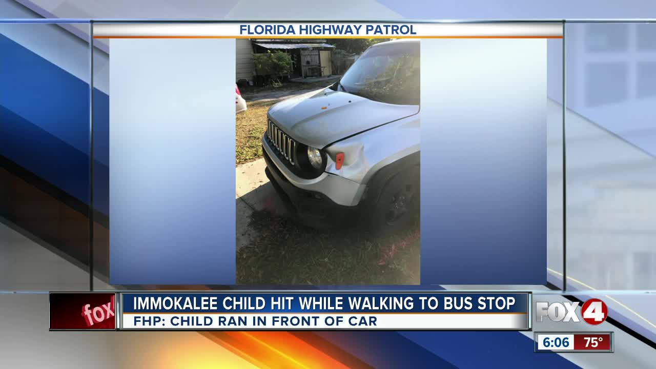 Child hit by vehicle in Immokalee