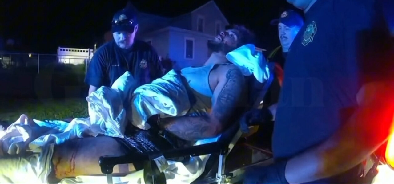 Police in Ohio beat unarmed black man