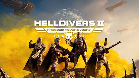 LIVE: For democracy. For Liber-tea! For FREEDOM!! #helldivers2 #darkcoregaming #timefront