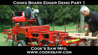 Cook's Portable Board Edger Demo Part 1