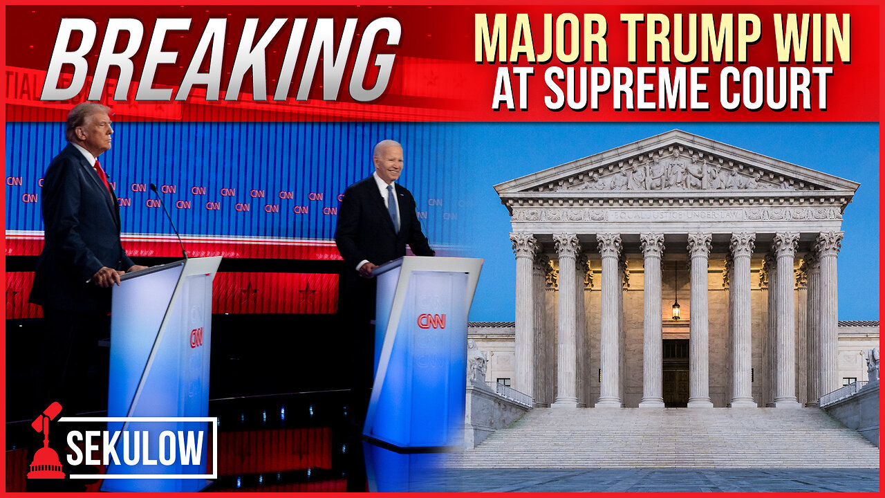 BREAKING: MAJOR TRUMP WIN At Supreme Court Following Debate