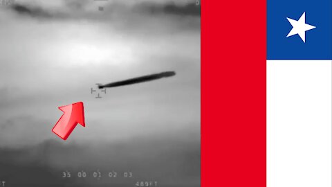 This is a video from a Chilean Navy helicopter of an invisible UFO [Space]