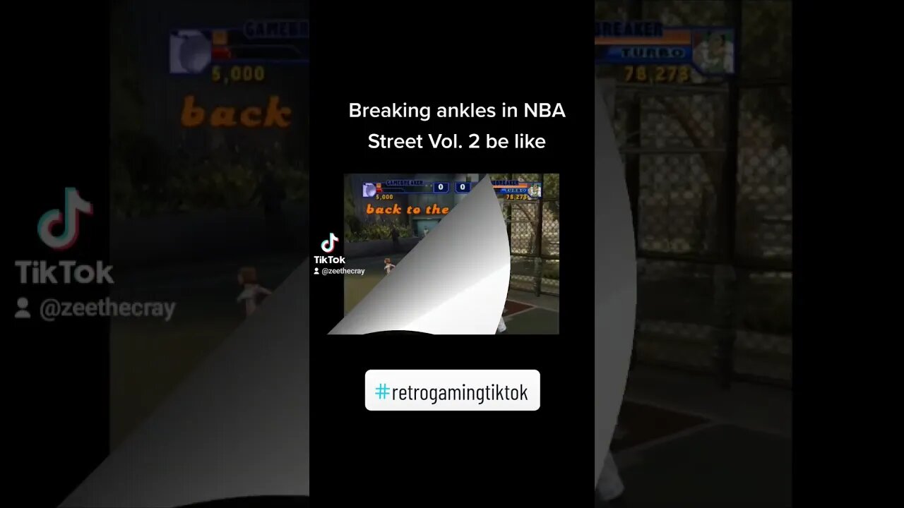 Let's break ankles! #retrogaming #comedy #ps2emulation #gaming #nbastreetvol2 #anklebreakers