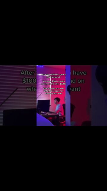 How To Make $100k In 10 Years #shorts