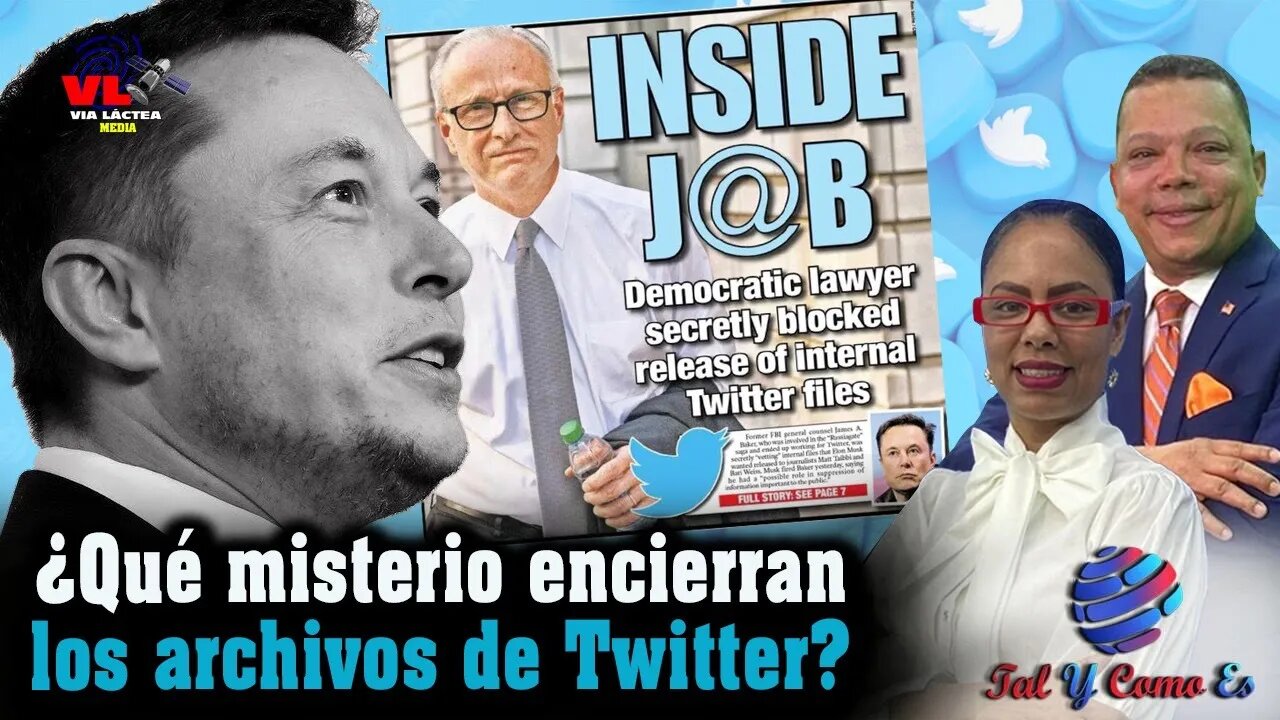 ¿QUÉ MISTERIO ENCIERRAN LOS ARCHIVOS DE TWITTER? - TAL Y COMO ES