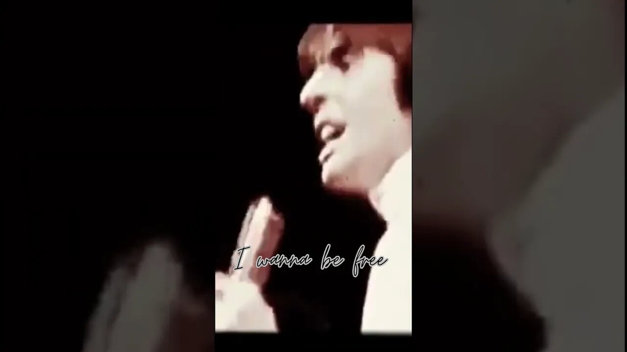 I wanna be free #music #davyjones #themonkees #1967#shorts #live #liveconcert