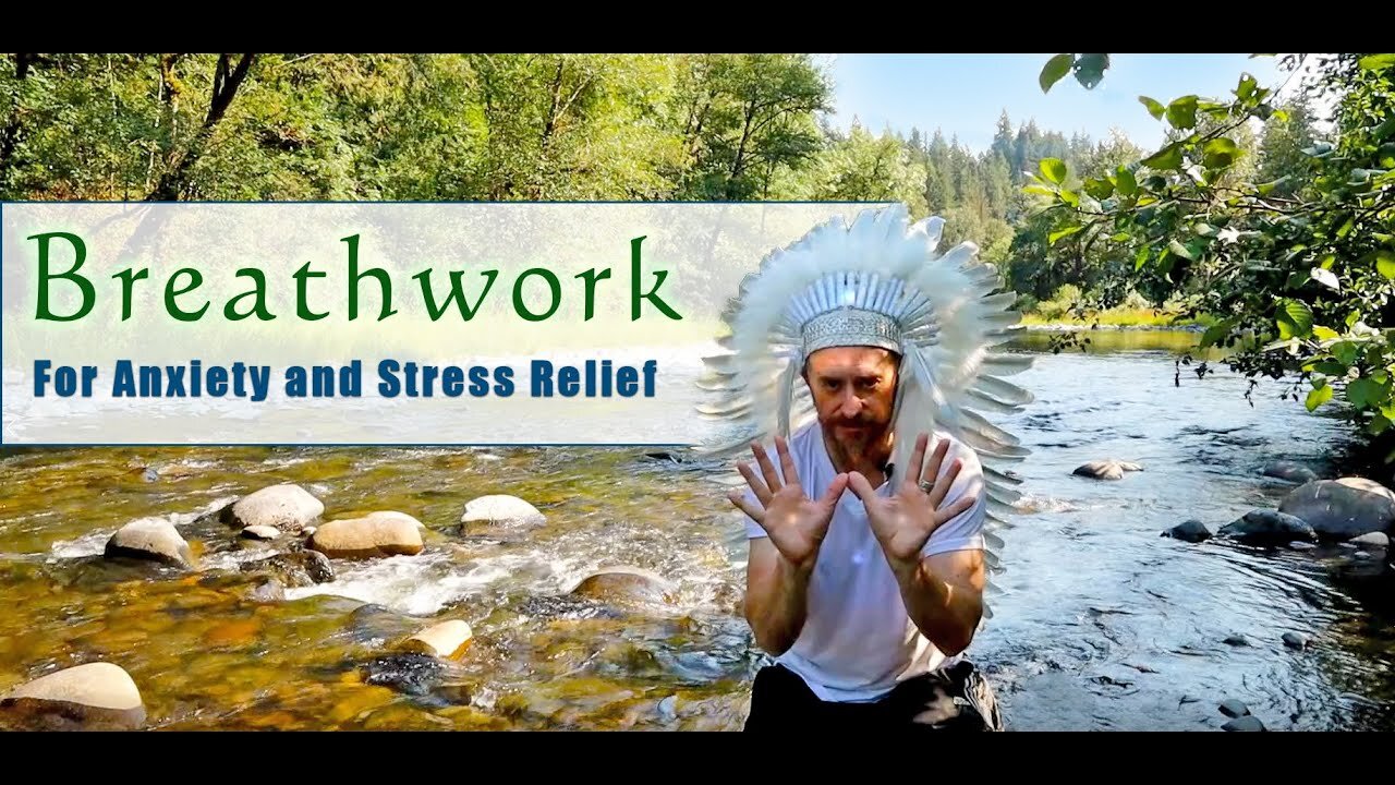 Breathwork for Anxiety Stress and Depression ~ Breathing Exercise - Meditation