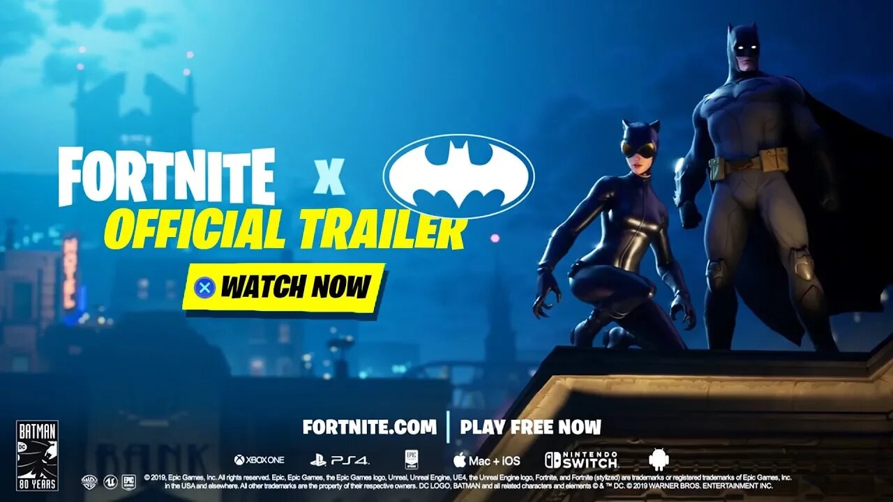 Fortnite X Batman - Official Trailer