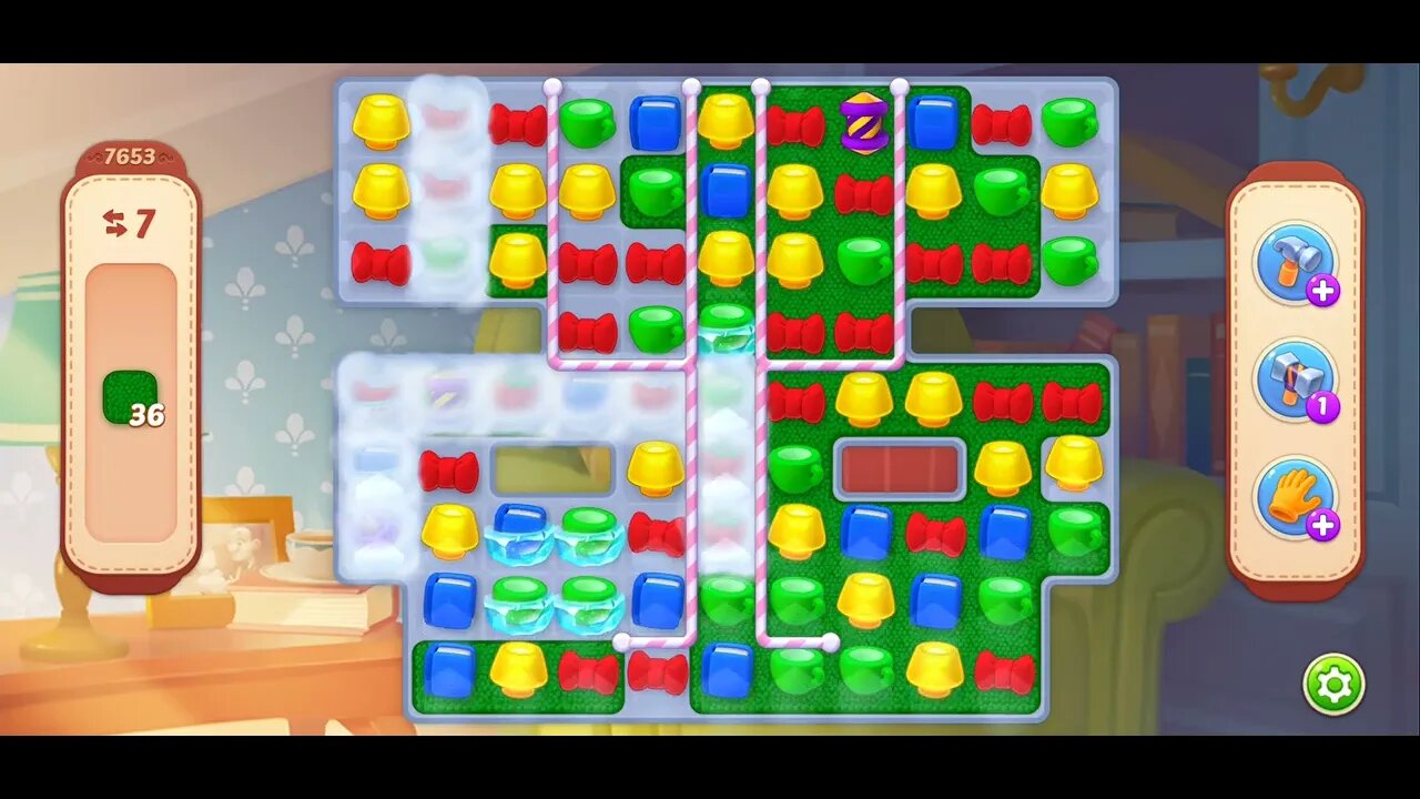 Playrix Homescapes Gameplay Walkthrough Level 7653