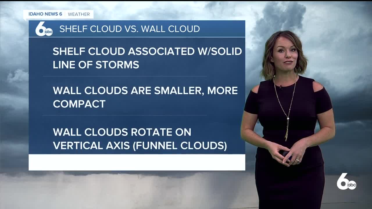 Meteorologist Rachel Garceau explains shelf cloud vs. wall cloud