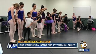 Kids with physical needs find joy through ballet