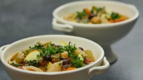 Slow Cooker Minestrone Soup