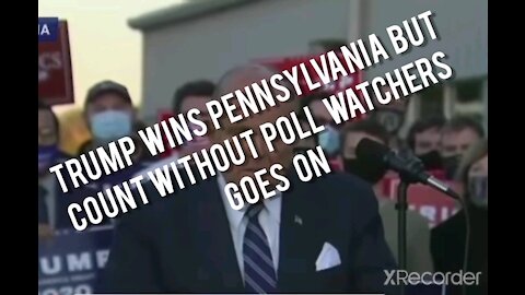 Trump calls. It a win in Pennsylvania