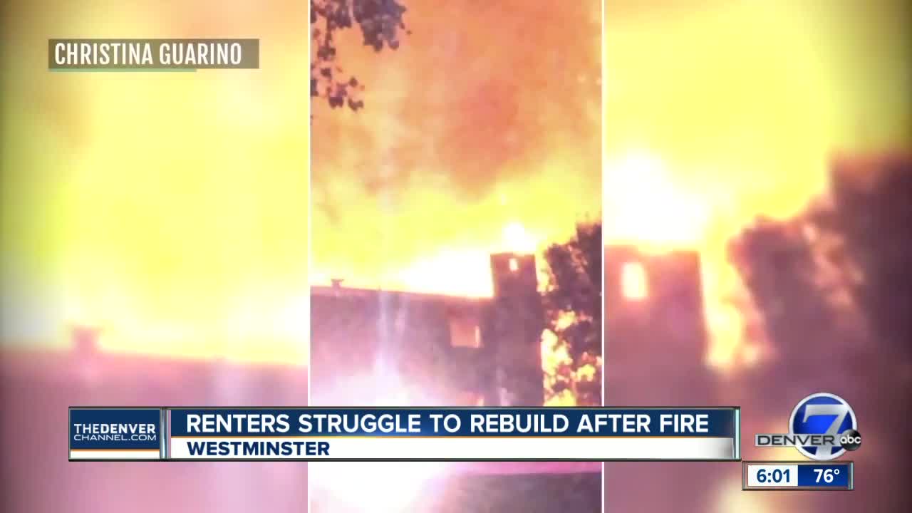 Residents struggle to rebuild lives one month after deadly Westminster apartment fire