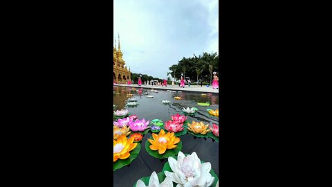 beautiful temple and nature