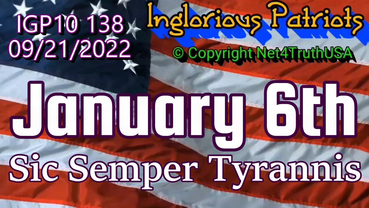 IGP10 138 - Jan 6 Political Prisoners - Sic Semper Tyrannis