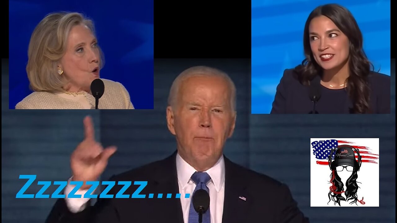 DNC sh^t show highlights; Joe, Hillary, Alexandria
