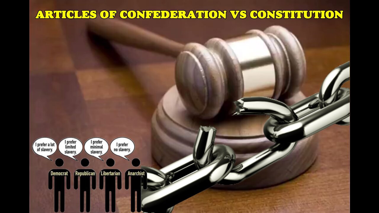 ARTICLES OF CONFEDERATION VS CONSTITUTION