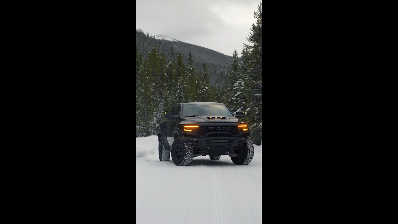 Winter Happiness #Ram Trx 4x4