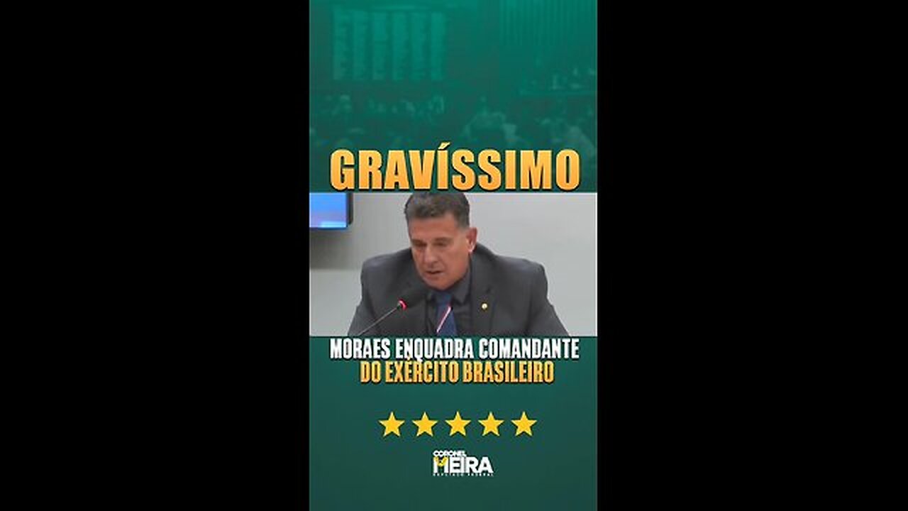 Passou de todos os limites! Moraes está trazendo instabilidade jurídica, política e social ao país. Basta!”