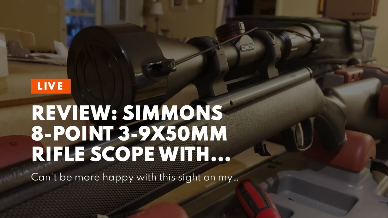 Review: Simmons 8-Point 3-9x50mm Rifle Scope with Truplex Reticle